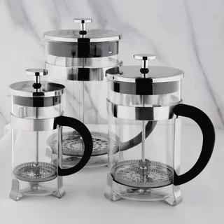 French Press Coffee Maker Stainless Steel 12 Cups 1.5 L