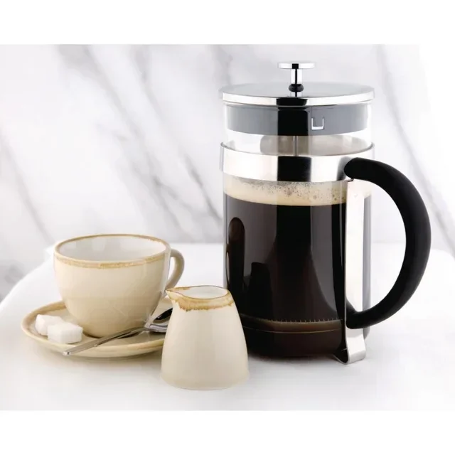 French Press Coffee Maker Stainless Steel 12 Cups 1.5 L