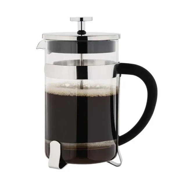 Caffettiera a Pistone Acciaio Inox 6 Tazze 800ml - French Press