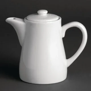 Whiteware Teekanne 310 ml - Elegante Weiße Keramik