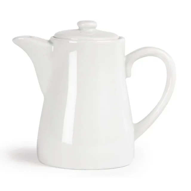 Whiteware Teekanne 310 ml - Elegante Weiße Keramik