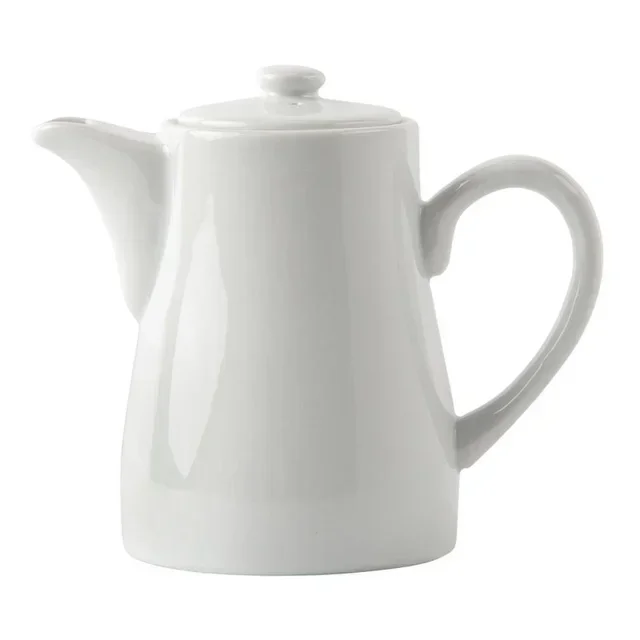 Whiteware Teekanne 310 ml - Elegante Weiße Keramik