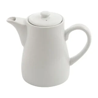 Whiteware Teekanne 310 ml - Elegante Weiße Keramik