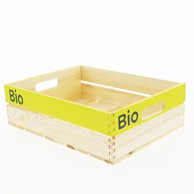 Wooden Organic Crate Size 400x300 mm