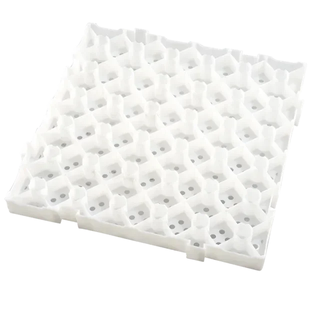 Drainage Mat 50x50 cm - Height 50 mm - White