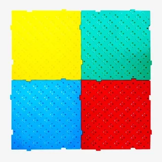 HACCP Drainage Mat 50x50 cm - Thickness 22 mm - Red Color