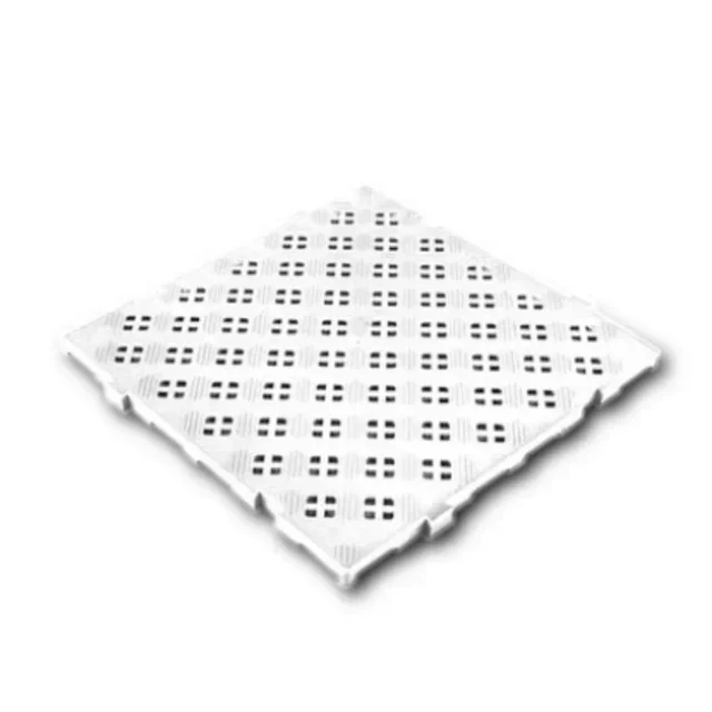 White Drainage Mat 50x50 cm with Quick Clips