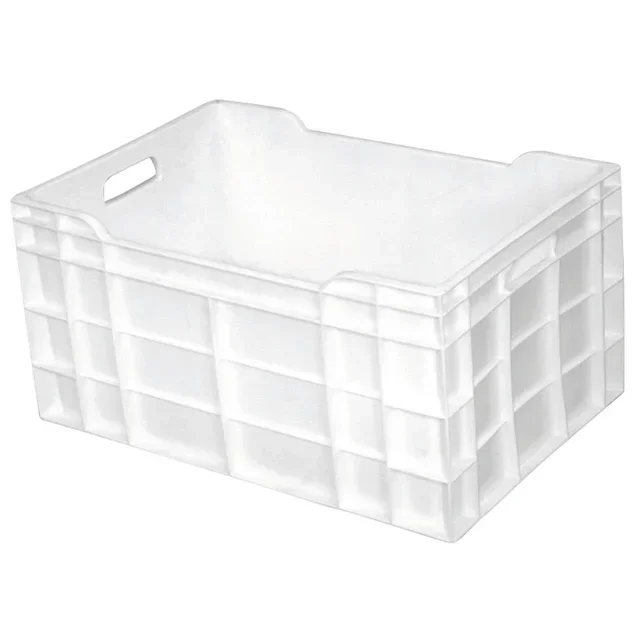 Full Crate 60 Litres - Dimensions 600 x 400 mm - Colour White