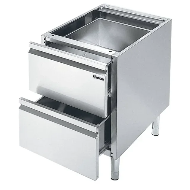 Low Cabinet 2 Drawers - 600 Range - Width 40 cm