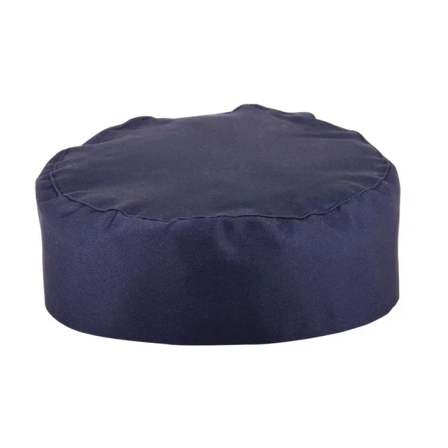 Cappello da Chef Professionale Blu - Cappello da Cucina Uomo Donna