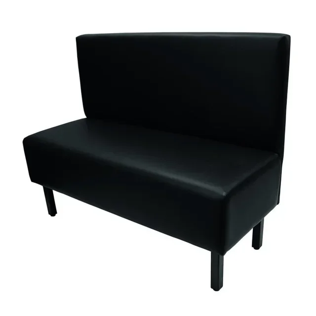 Rotterdam Black Bench - Width 120 cm - Contemporary Design