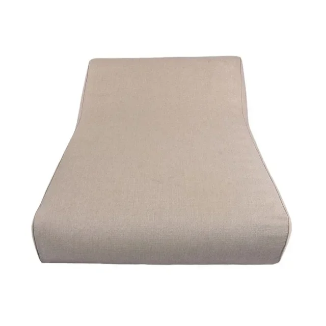 Inflatable Lounge Chair 2-Seater Vivero - High Backrest - Sand Color