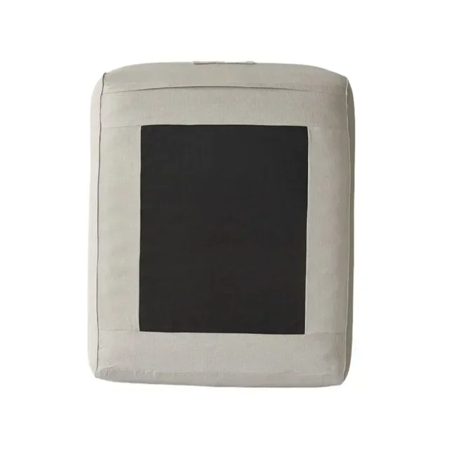 Inflatable Lounge Chair 2-Seater Vivero - High Backrest - Sand Color