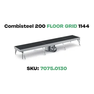 Bodenablauf für den Außenbereich 1144x200 mm - Effiziente Entwässerung für Terrasse und Garten