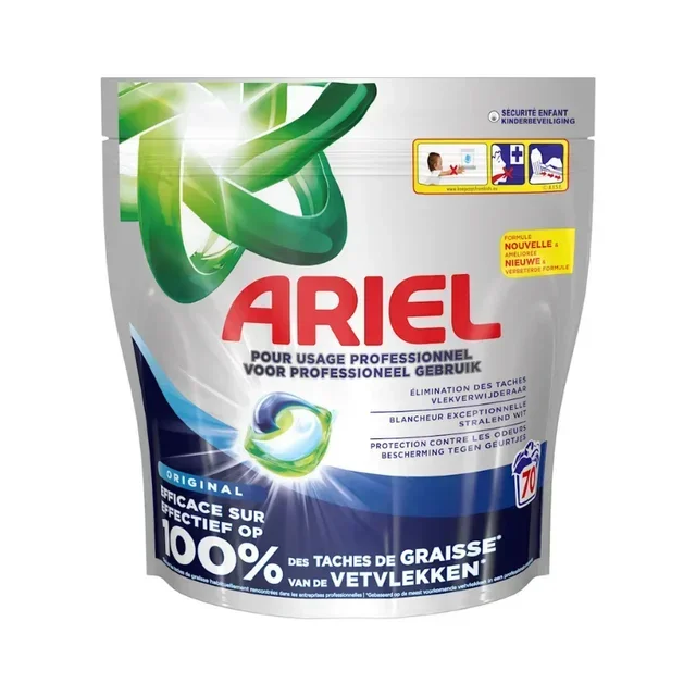 Laundry Detergent Capsules Allin1 Pods Regular Wash - 70 Pods