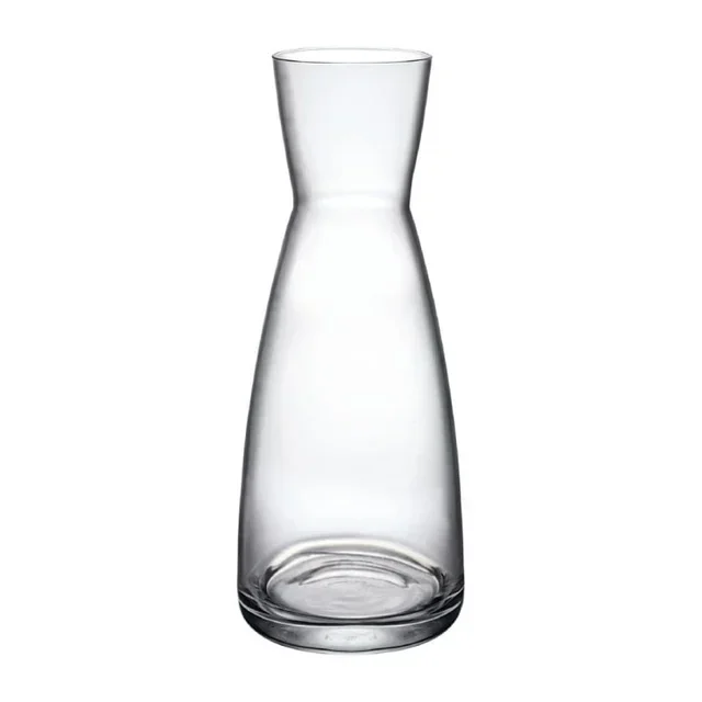 Transparent Glass Carafes Ypsilon 500 ml - Set of 6 Pieces