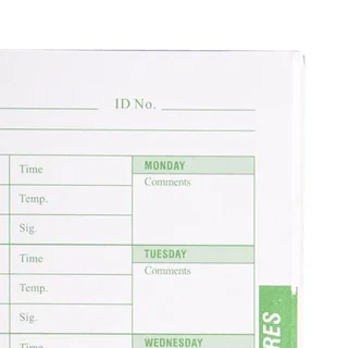 Semi-Annual Temperature Monitoring Logbook