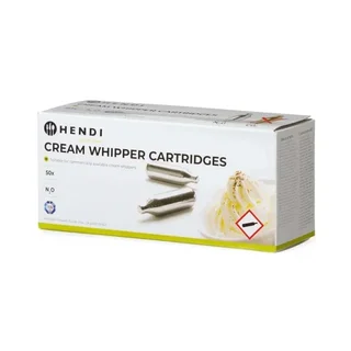 Cápsulas para Sifão de Chantilly - Pack de 50 Unidades