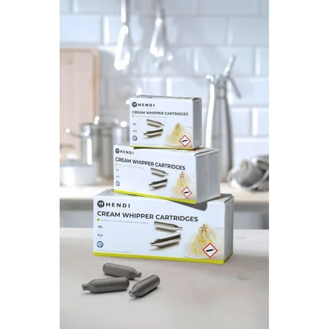 Cápsulas para Sifão de Chantilly - Pack de 50 Unidades