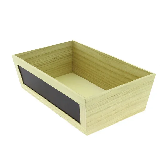 Rechteckige Schiefer-Memotafel - 400 x 250 mm