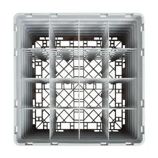 Estantería de Almacenamiento 16 Compartimentos para Vasos Camrack Beige 500x500 mm