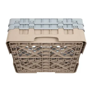 Storage Rack 16 Compartments for Camrack Glasses Beige 500x500 mm