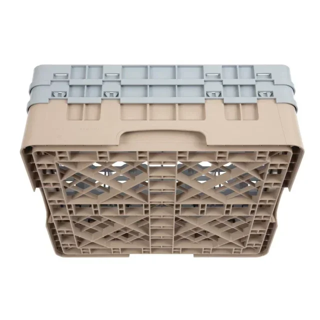 Storage Rack 16 Compartments for Camrack Glasses Beige 500x500 mm