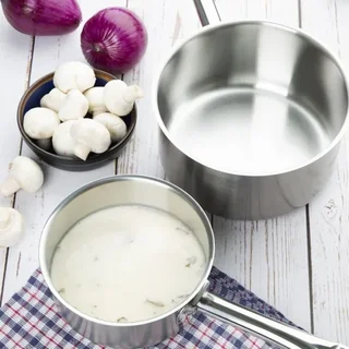 Edelstahlkochtopf 3 Liter - Hochwertiger Kasserolle