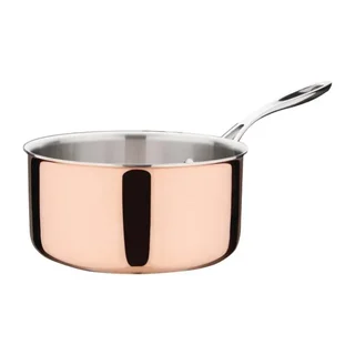 Copper Saucepan 3-Layer Induction Ø200 x H100 mm
