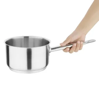 Professional Stainless Steel Saucepan - Ø 180 x 110 mm