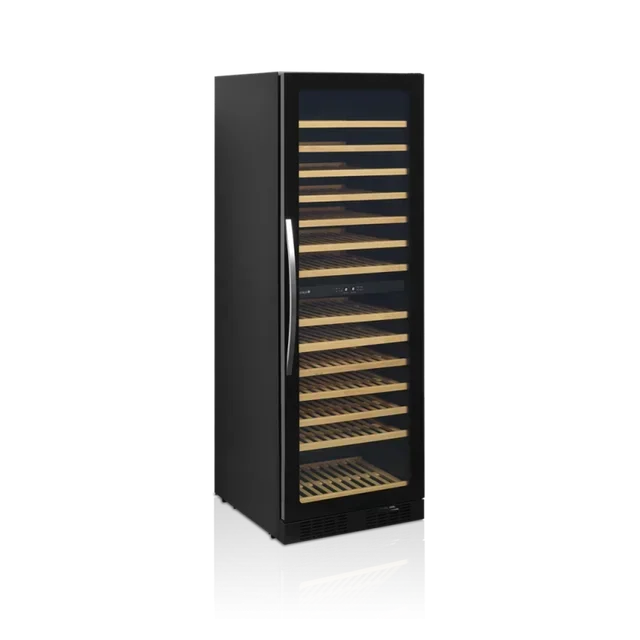 Wine Cooler 163 Bottles 1 Glass Door Frameless Design