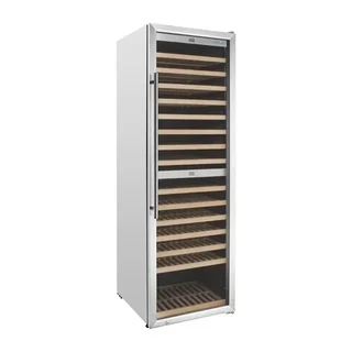 Adega de Vinho Dual Zone Aço Inoxidável 450L - Capacidade 172 Garrafas