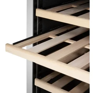 Stainless Steel Wine Cellar 118 Bottles - Professional Storage