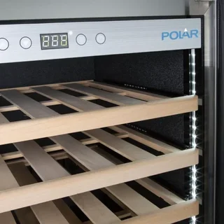 Stainless Steel Wine Cellar 118 Bottles - Professional Storage