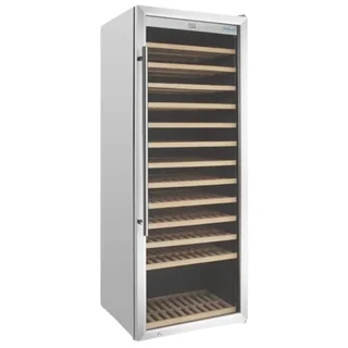 Stainless Steel Wine Cellar 118 Bottles - Professional Storage