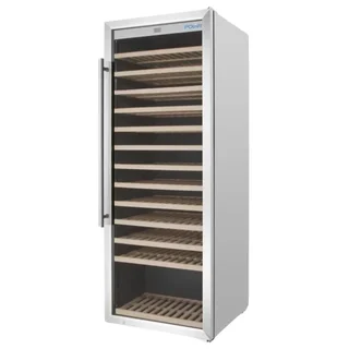 Stainless Steel Wine Cellar 118 Bottles - Professional Storage