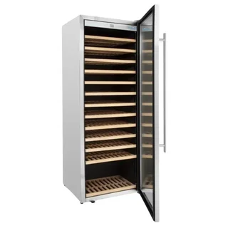 Stainless Steel Wine Cellar 118 Bottles - Professional Storage