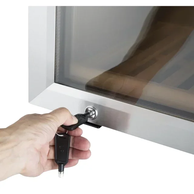 Stainless Steel Wine Cellar 118 Bottles - Professional Storage