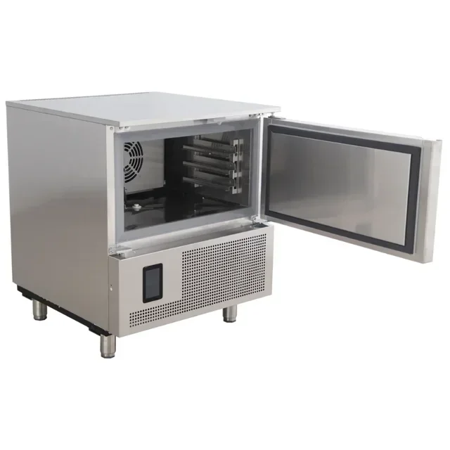 Mostrador Refrigerado con 3 Cubetas GN 1/1 - Capacidad 139 Litros