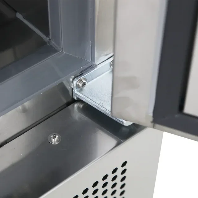 Mostrador Refrigerado con 3 Cubetas GN 1/1 - Capacidad 139 Litros