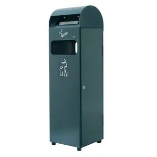 Cestino per la Raccolta Differenziata con Posacenere Integrato 29 Litri