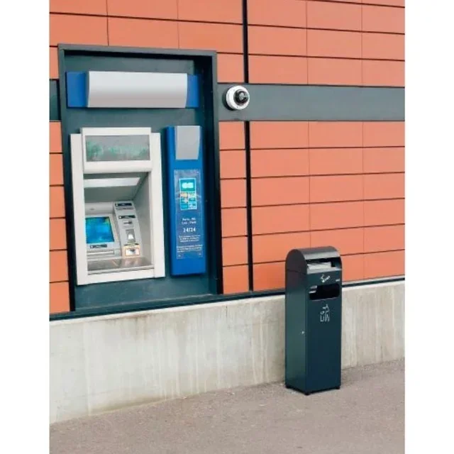 Cestino per la Raccolta Differenziata con Posacenere Integrato 29 Litri