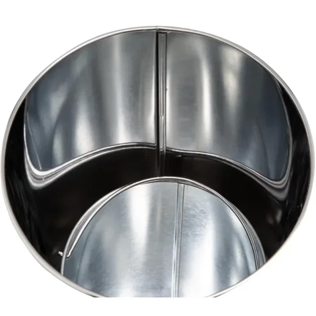 Cendrier Poubelle Tube 12 Litres - Extérieur Intérieur