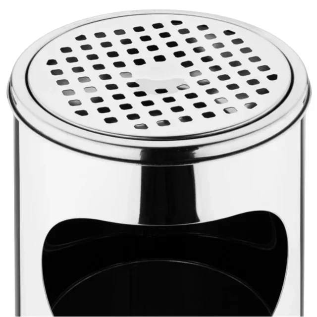 Cendrier Poubelle Tube 12 Litres - Extérieur Intérieur