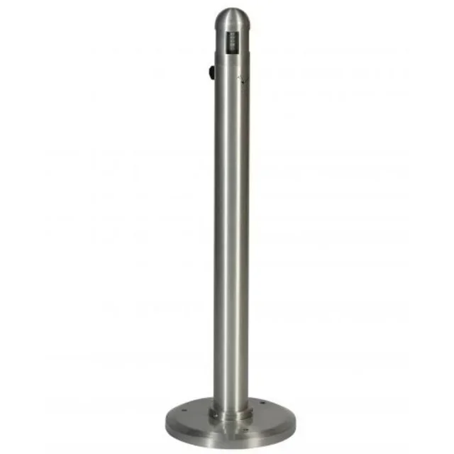 Cinzeiro Coluna Alumínio de Pé - Design Tubular