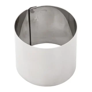 Stainless Steel Mousse Ring - Diameter 70 mm - Depth 60 mm
