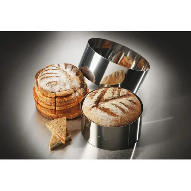 Round Bread Surprise Platter 48 Mini-Sandwiches - Diameter 22 cm - Height 9 cm