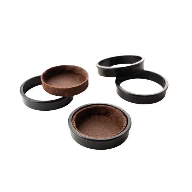 Cercle à Pâtisserie - Diamètre 9 cm - Lot de 6 pièces