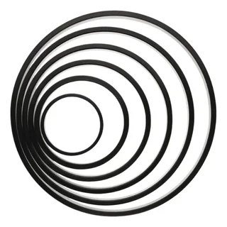 Cerchio per Crostata ⌀ 136,9 mm - Cerchio da Pasticceria Acciaio Inox