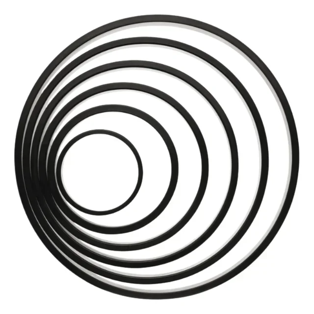 Cerchio per Crostata ⌀ 136,9 mm - Cerchio da Pasticceria Acciaio Inox